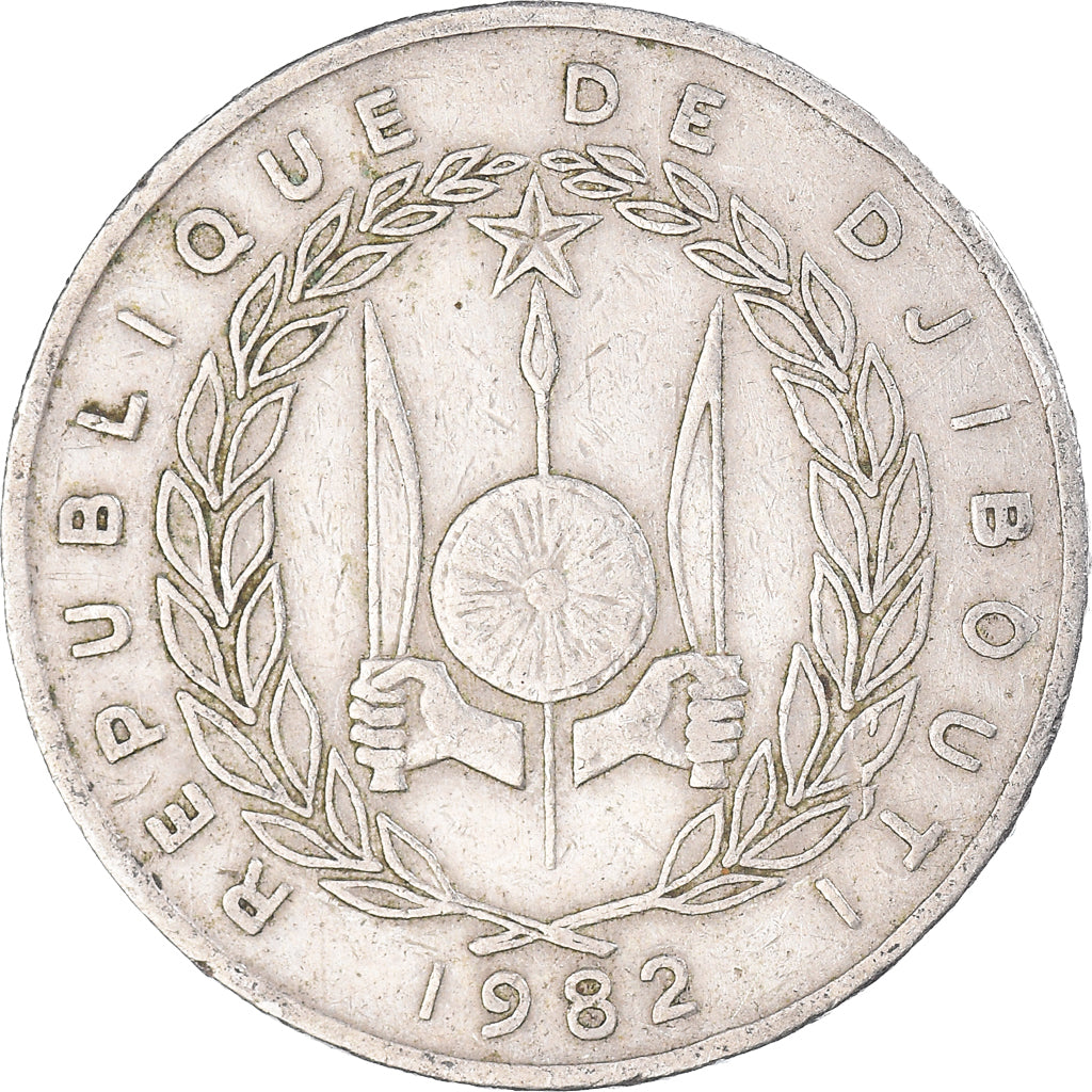 Monnaie, Djibouti, 50 Francs, 1982