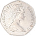 Coin, Great Britain, 50 New Pence, 1981