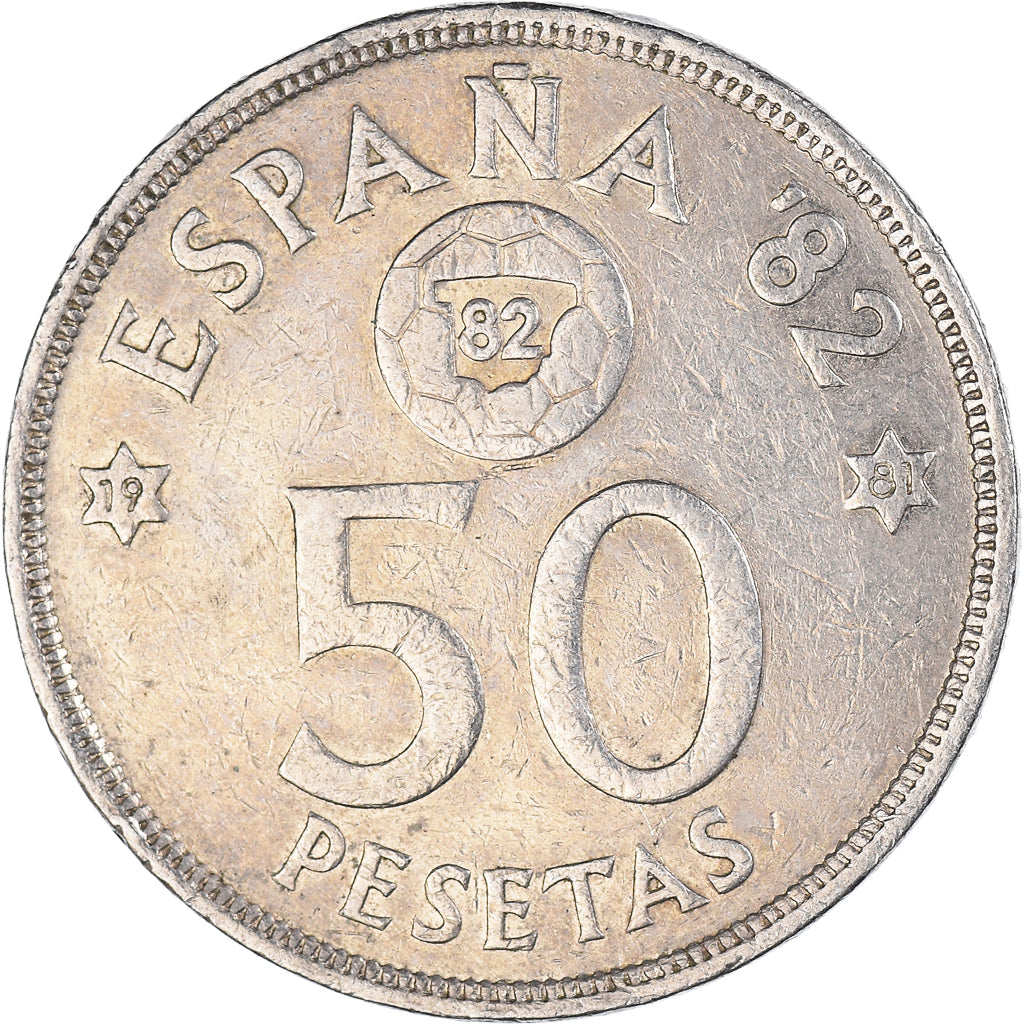 Coin, Spain, 50 Pesetas, 1980