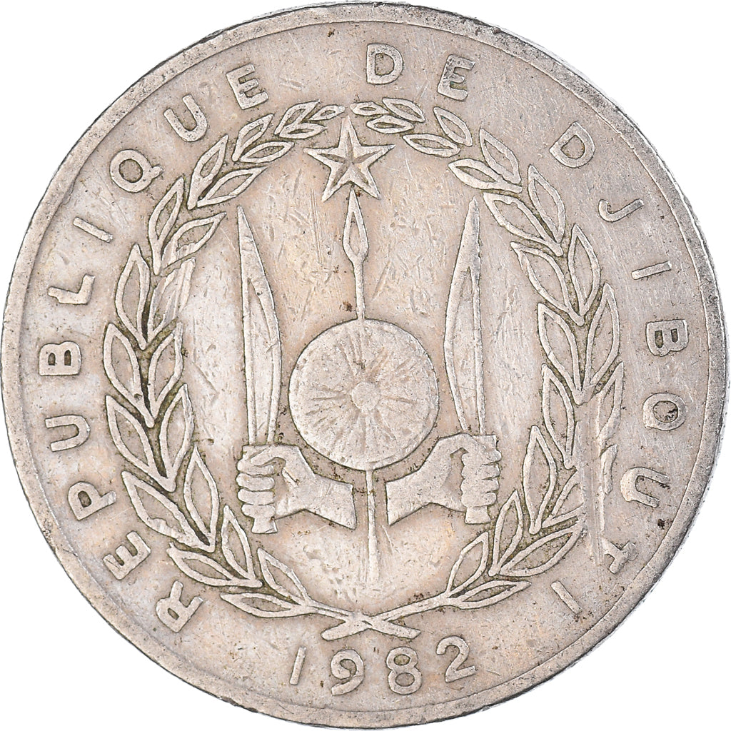 Monnaie, Djibouti, 50 Francs, 1982