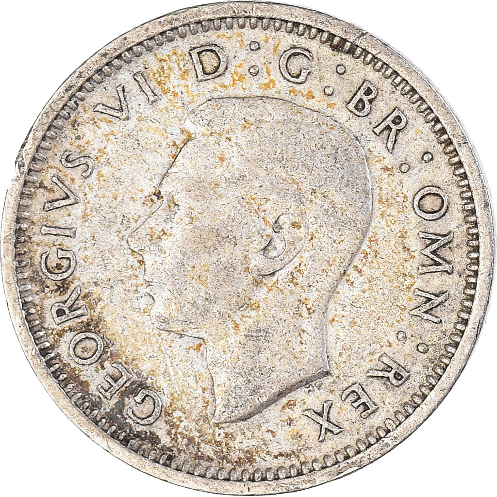 Münze, Großbritannien, 3 Pence, 1938