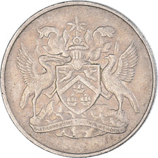 Moneda, TRINIDAD & TOBAGO, 25 Cents, 1972
