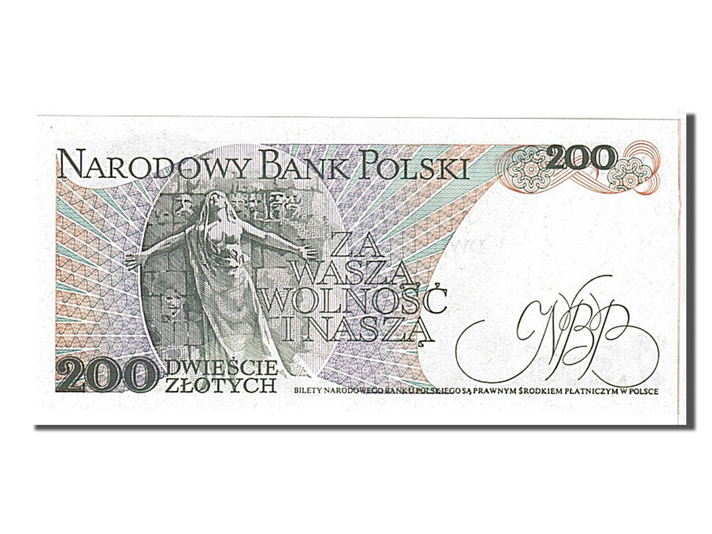 Polonia, 200 Zlotych, 1986, KM:144c, FDS