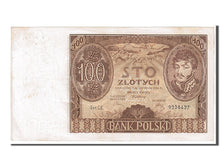 Poland, 100 Zlotych, 1934, KM #75a, EF(40-45), 9258427