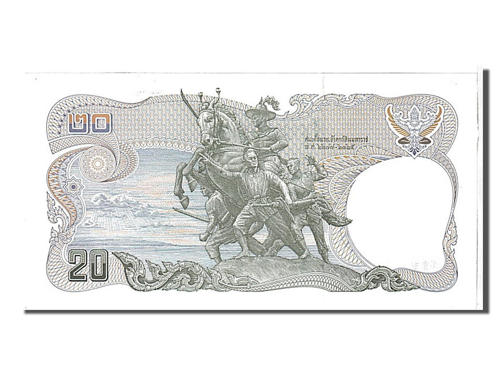 Billete, 20 Baht, 1981, Tailandia, KM:88, UNC