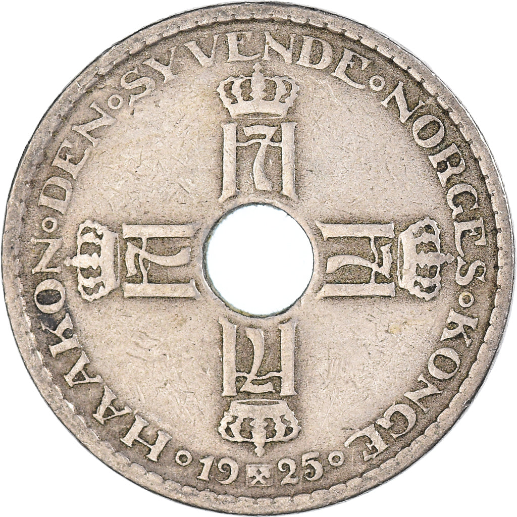 Moneda, Noruega, Krone, 1925