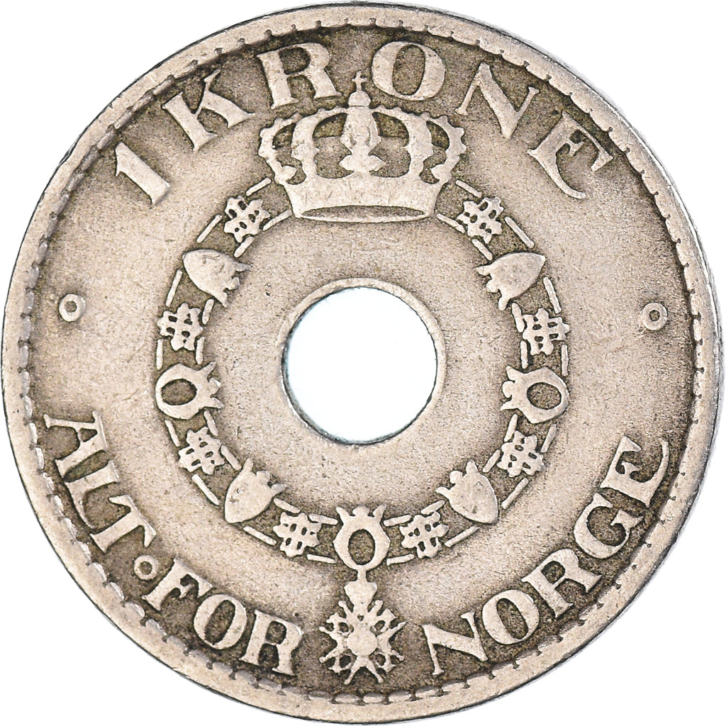Moneda, Noruega, Krone, 1925