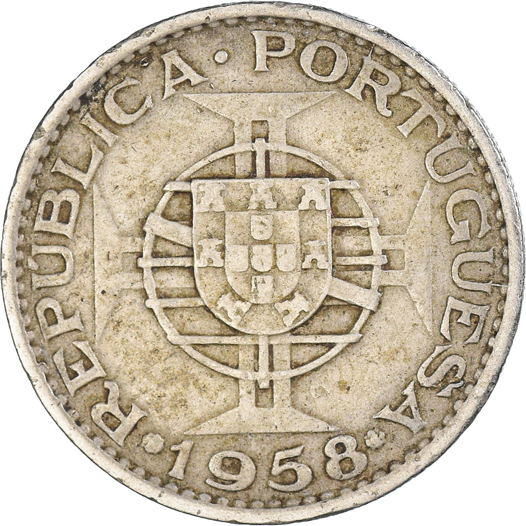 Münze, Timor, 60 Centavos, 1958