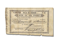 Billete, 1 Franc, 1870, Francia, BC