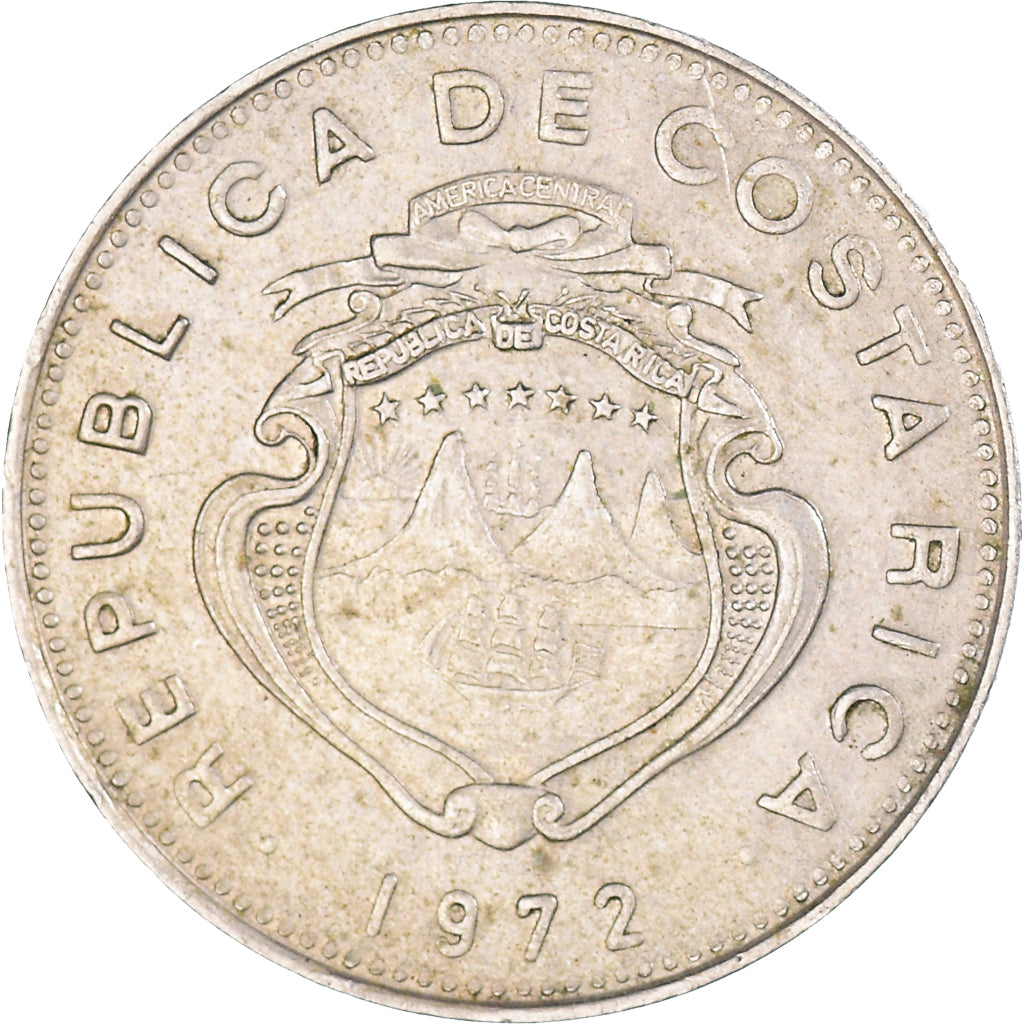 Monnaie, Costa Rica, 25 Centimos, 1972