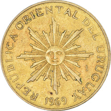Münze, Uruguay, 10 Pesos, 1969