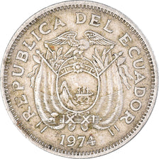 Moeda, Equador, 20 Centavos, 1974