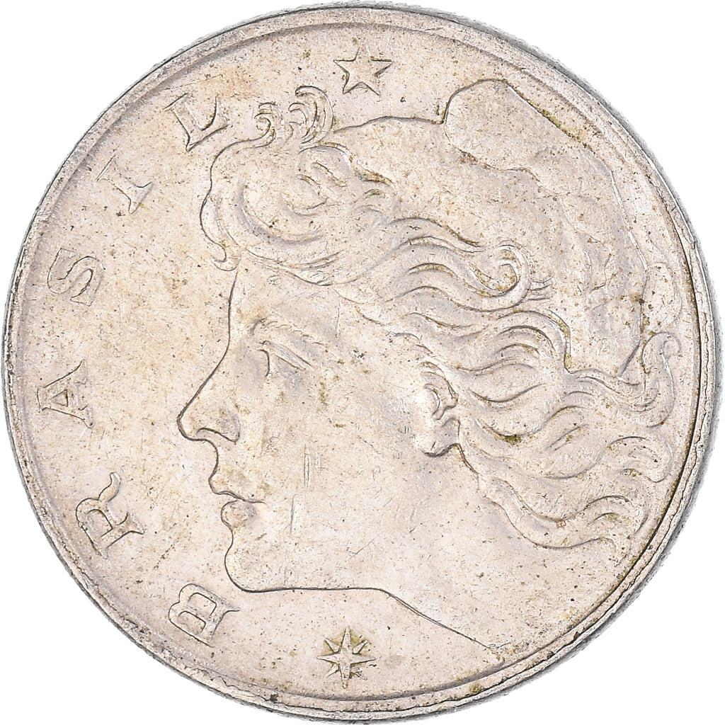 Munten, Brazilië, 10 Centavos, 1967