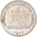 Moneda, TRINIDAD & TOBAGO, 25 Cents, 1977