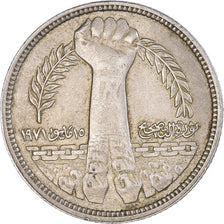 Moeda, Egito, 5 Piastres, 1980