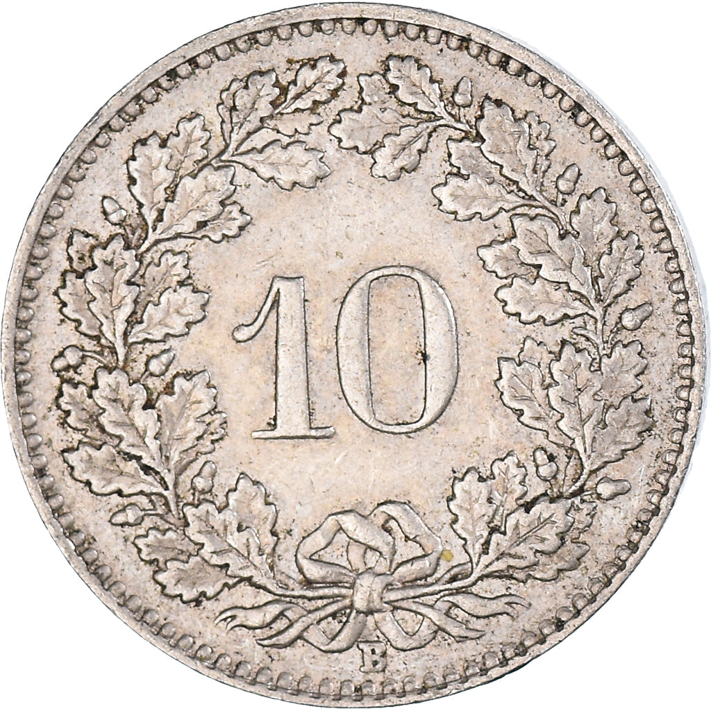 Moneta, Szwajcaria, 10 Rappen, 1954