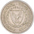Moneta, Cipro, 25 Cents, 1960