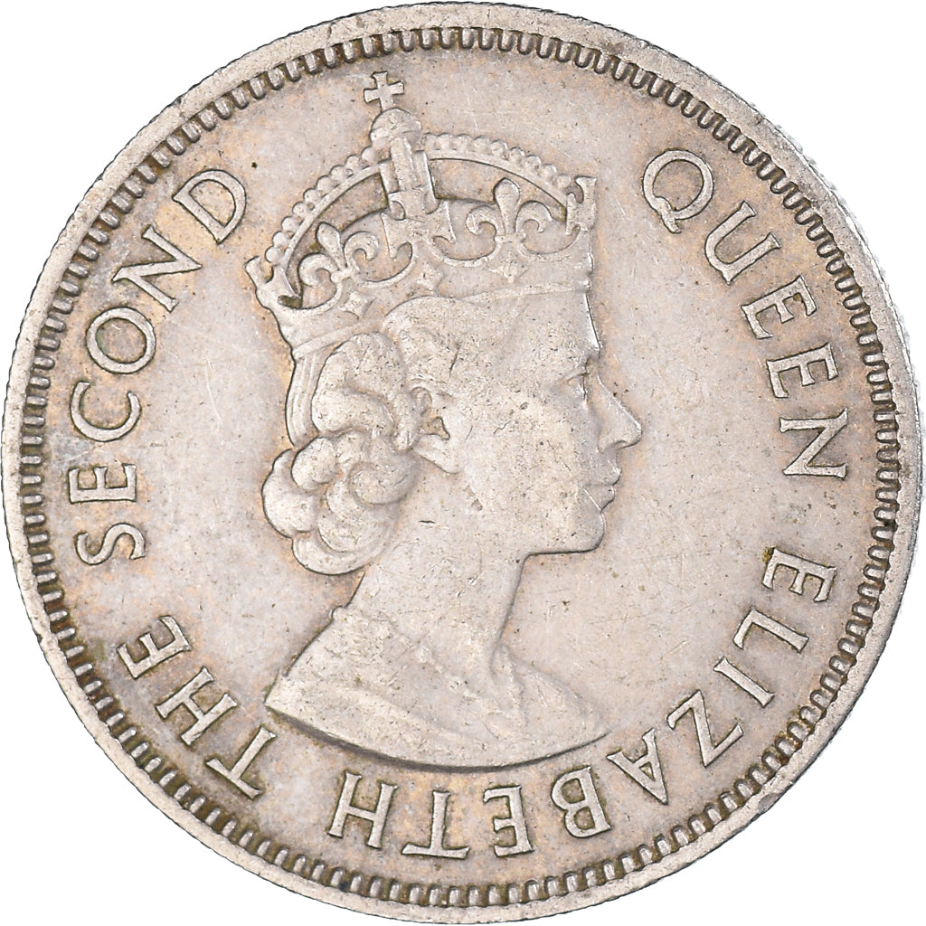 Moeda, Honduras Britânicas, 25 Cents, 1972