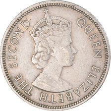 Moeda, Honduras Britânicas, 25 Cents, 1972