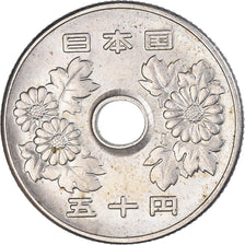 Moneta, Japonia, 50 Yen