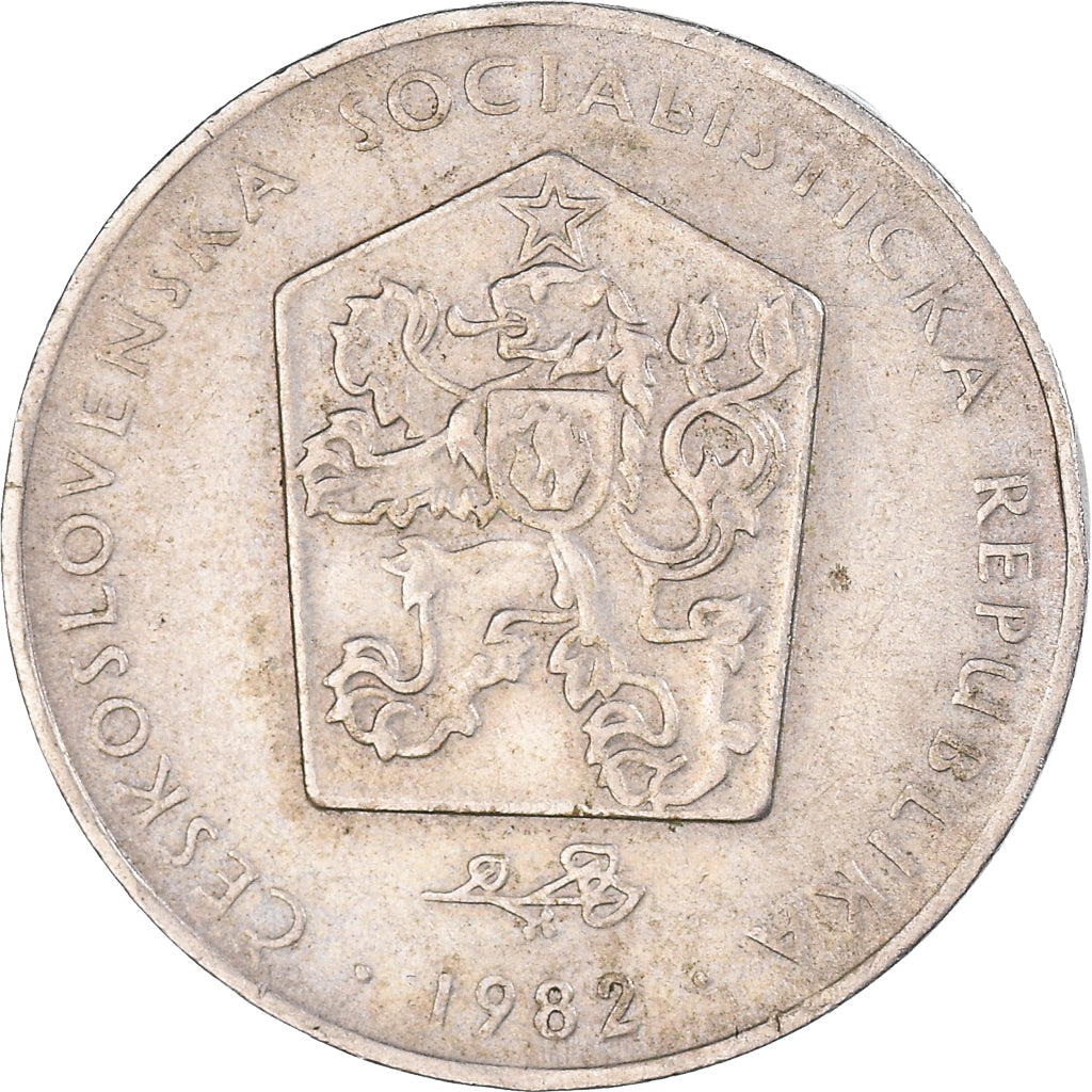 Moneta, Cecoslovacchia, 2 Koruny, 1982