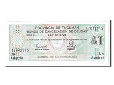 Argentina, 1 Austral, 1991, KM #S2711b, UNC(65-70), 17042915