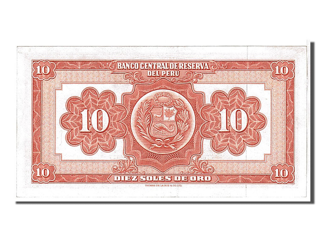 Peru, 10 Soles de Oro, 1967, KM #84a, UNC(63), 745159