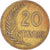 Coin, Peru, 20 Centavos, 1965