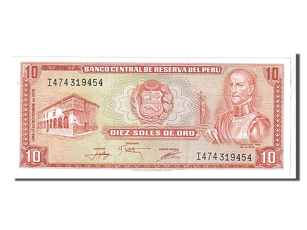 Peru, 10 Soles de Oro, 1973, KM #100c, UNC(65-70), I474319454