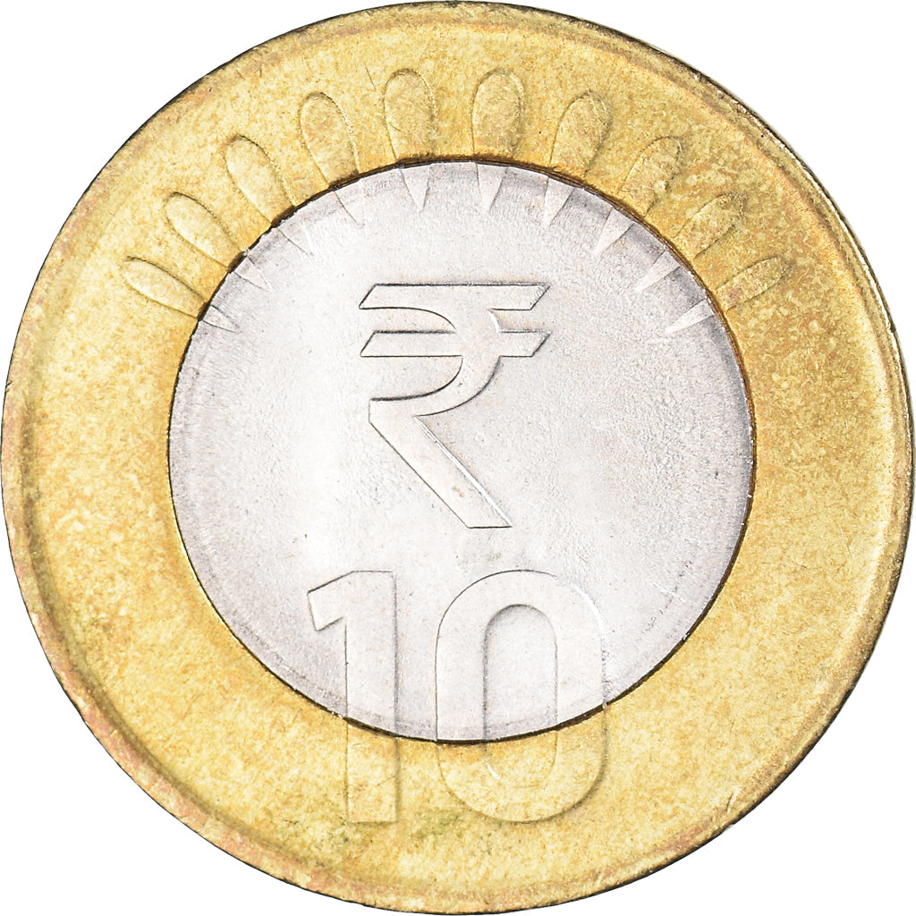 Munten, India, 10 Rupees, 2012