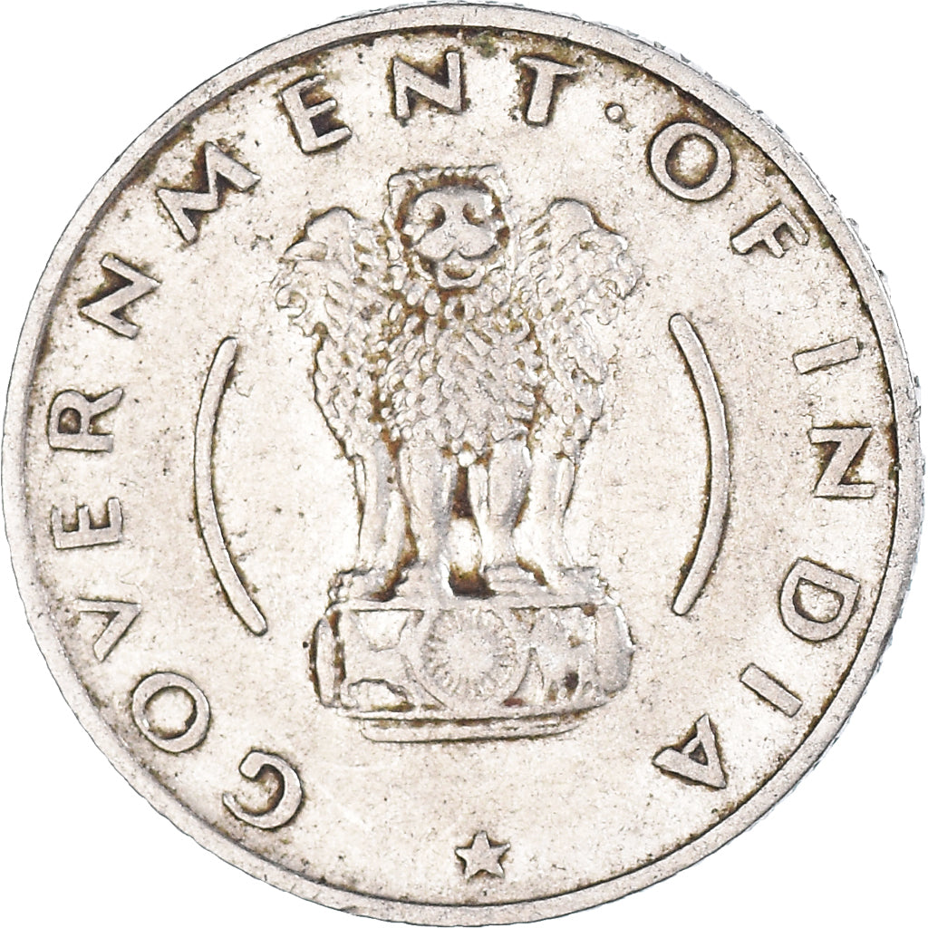 Moneta, India, 1/4 Rupee, 1956