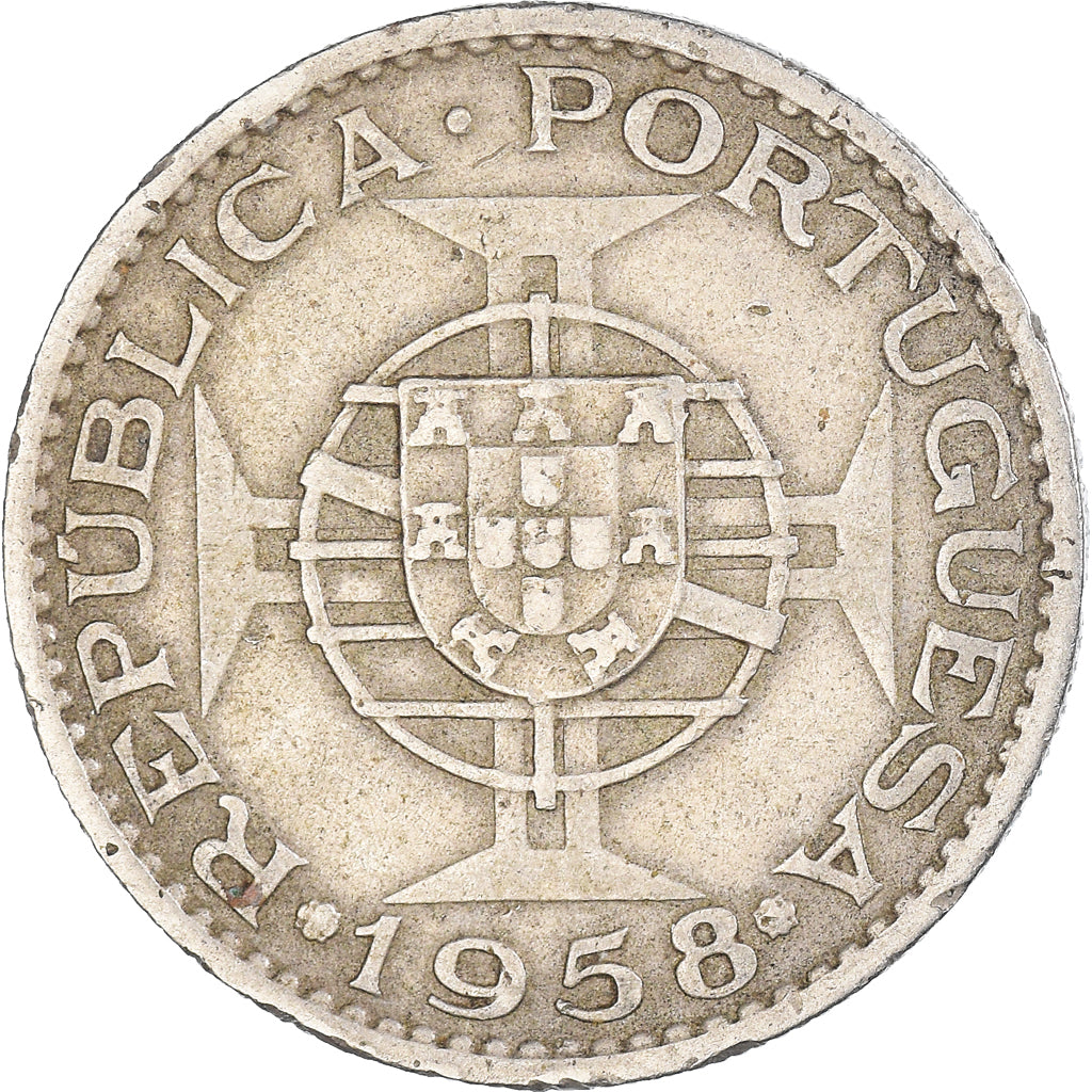 Moneda, Portugal, Escudo, 1958