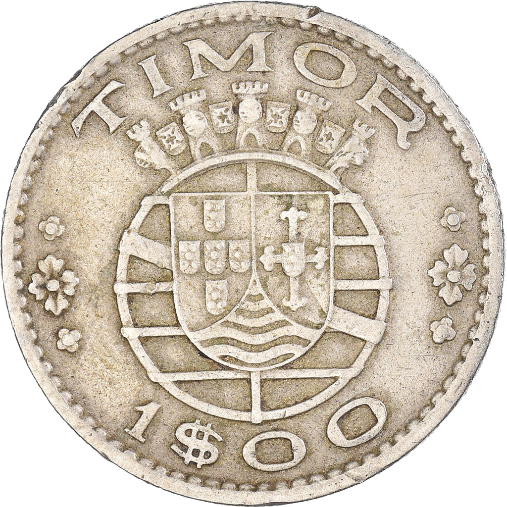 Moneda, Portugal, Escudo, 1958