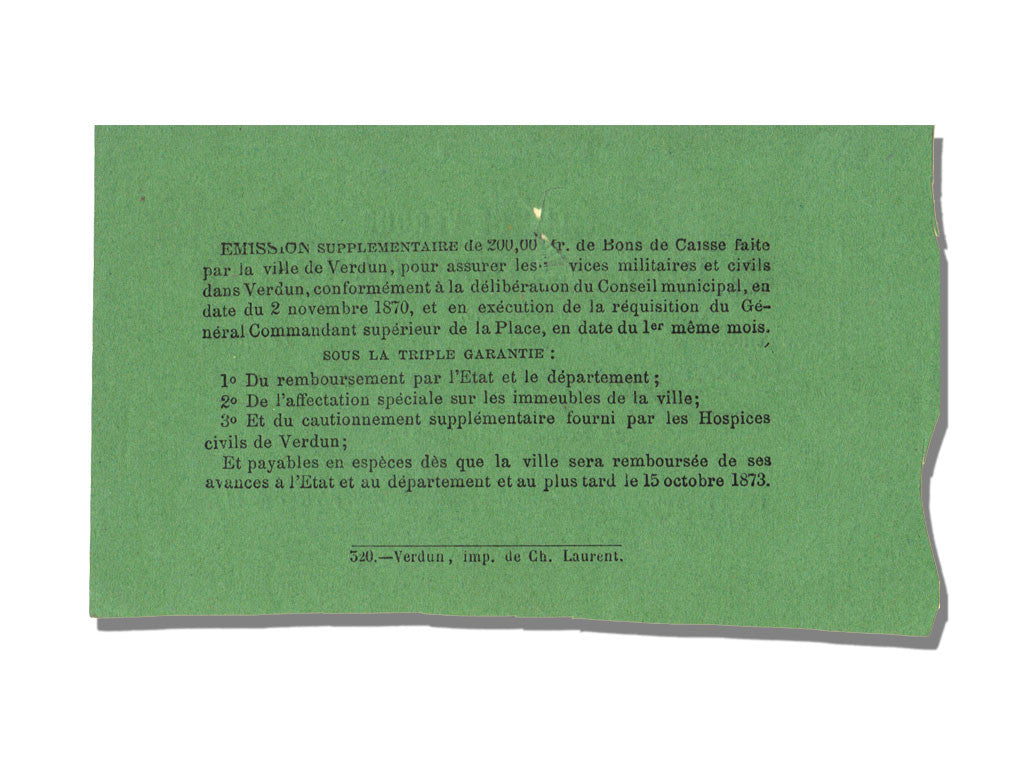 Banknote, 10 Francs, 1870, France, UNC(63)