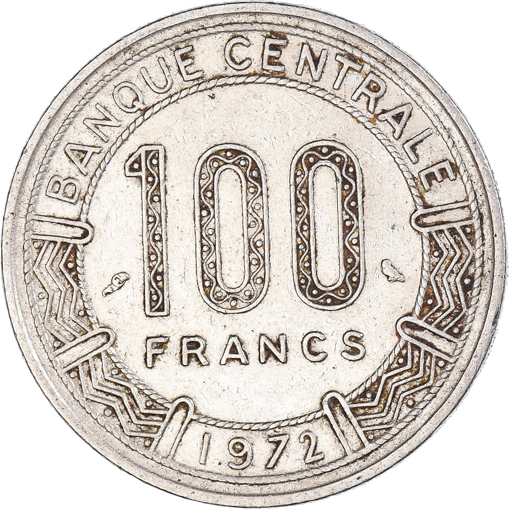 Moneta, Kamerun, 100 Francs, 1972
