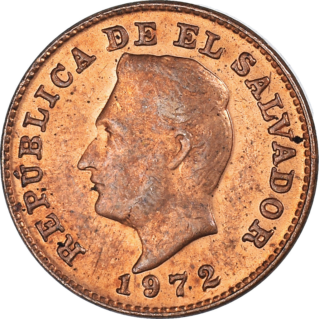 Moneta, El Salvador, Centavo, 1972