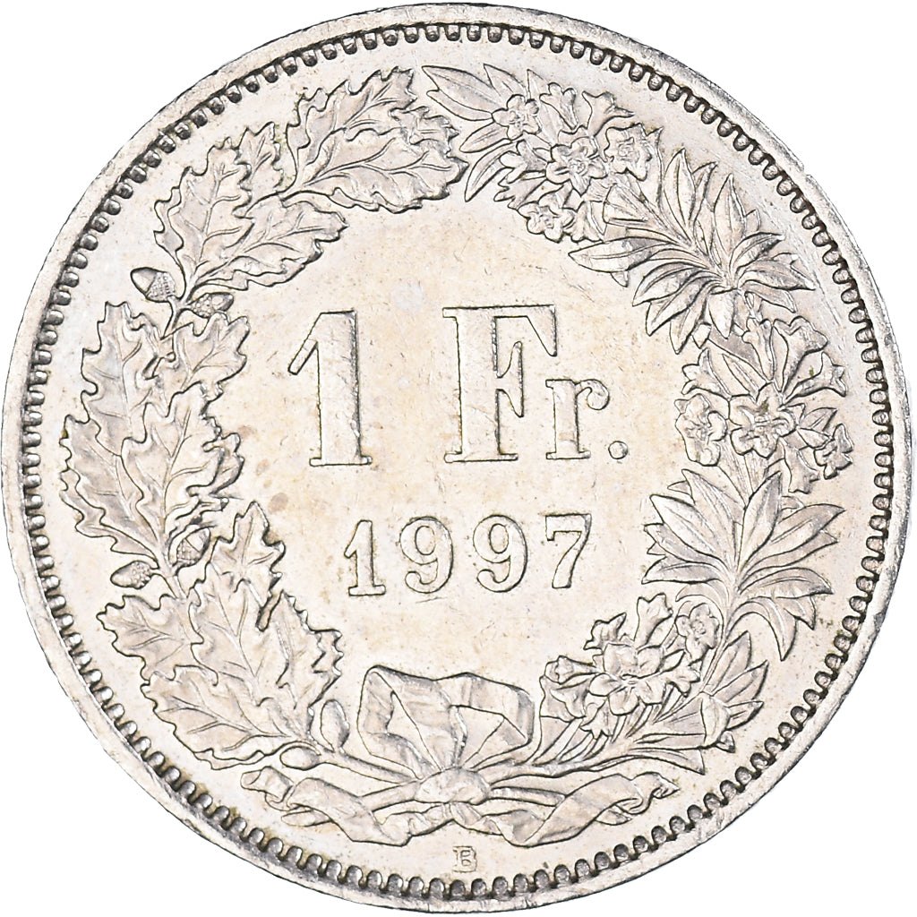 Münze, Schweiz, Franc, 1997