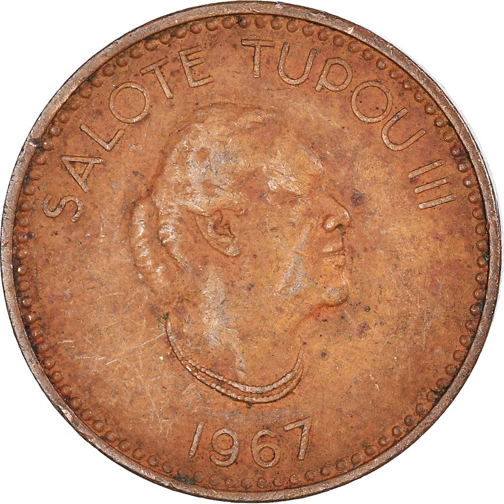 Moeda, Tonga, 2 Seniti, 1967