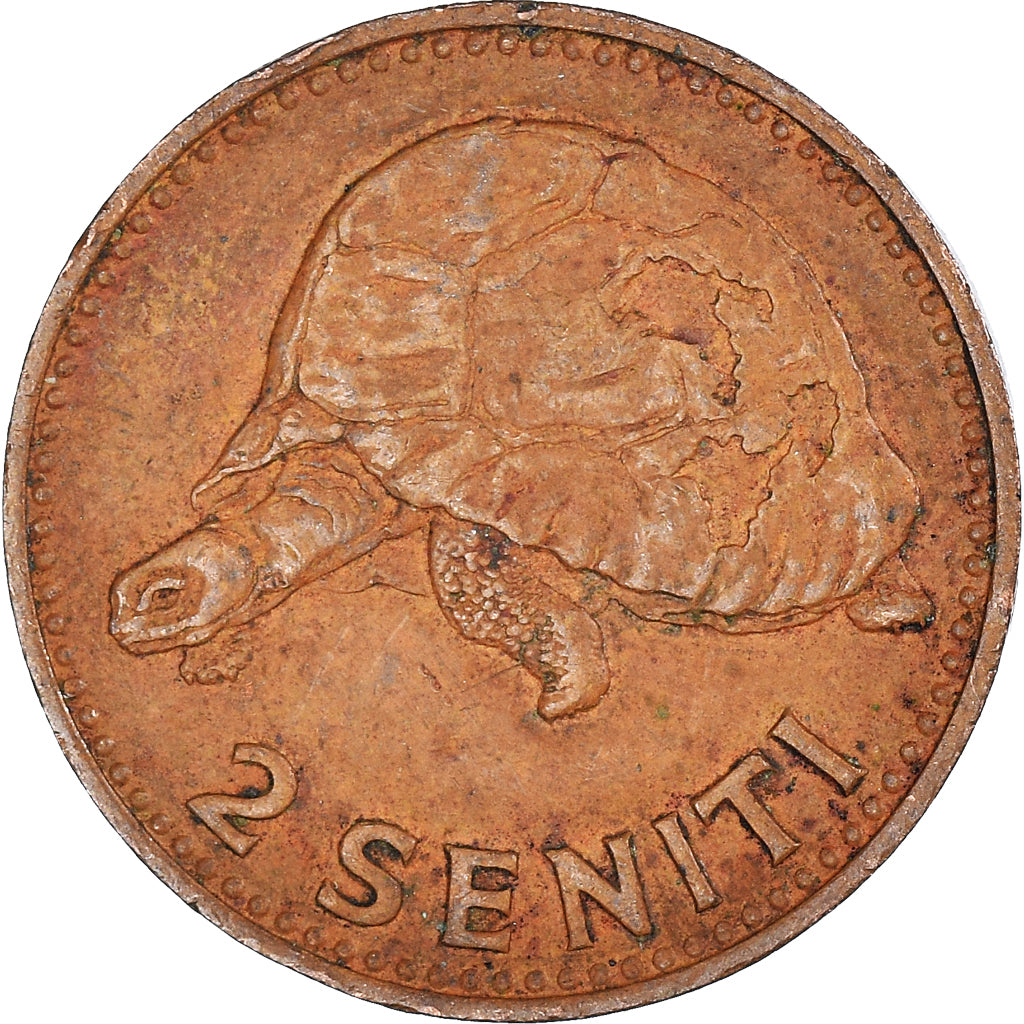 Moeda, Tonga, 2 Seniti, 1967