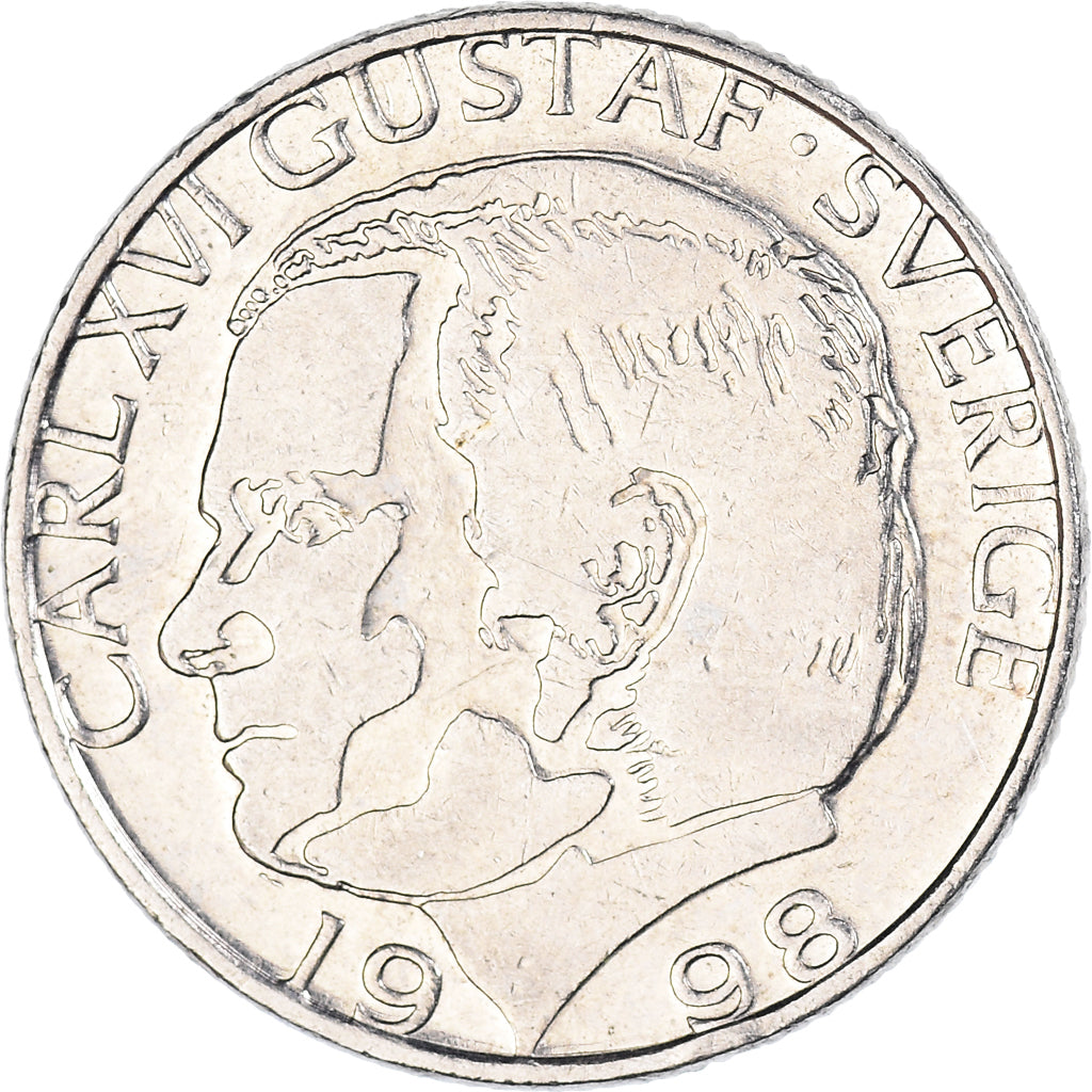 Coin, Sweden, Krona, 1998