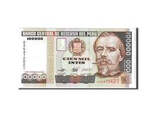 Billete, 100,000 Intis, 1989, Perú, UNC