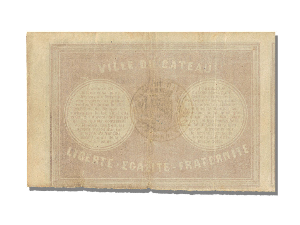Billete, 1 Franc, 1870, Francia, MBC+