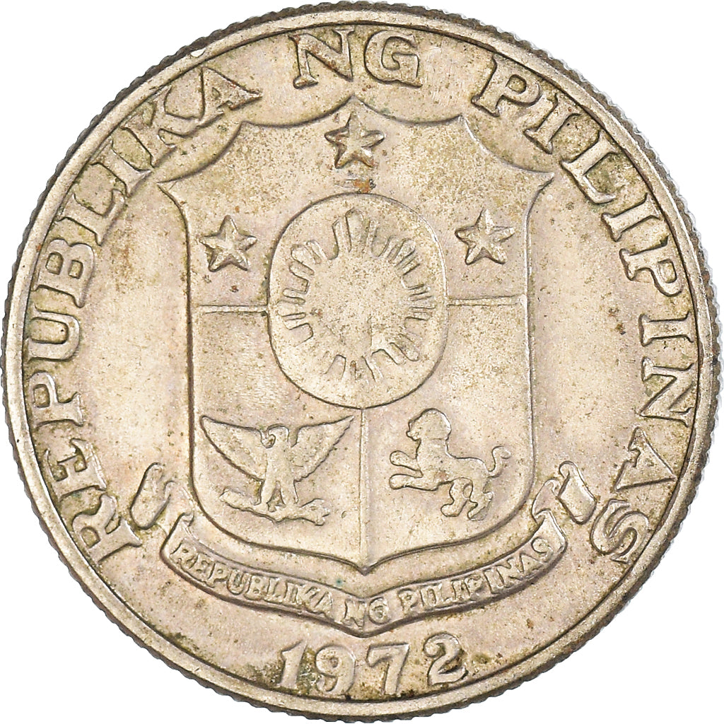 Coin, Philippines, 25 Sentimos, 1972