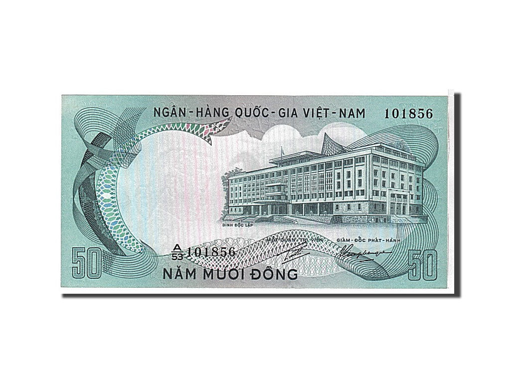 Banknote, South Viet Nam, 50 D<ox>ng, 1972, UNC(65-70)