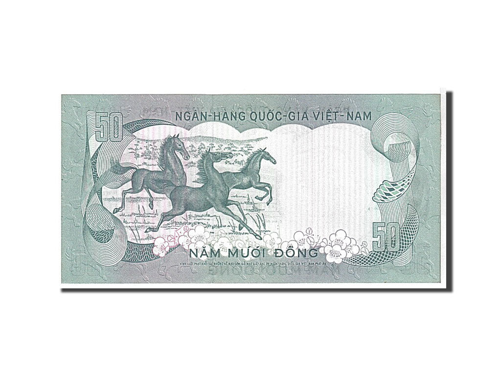 Banknote, South Viet Nam, 50 D<ox>ng, 1972, UNC(65-70)