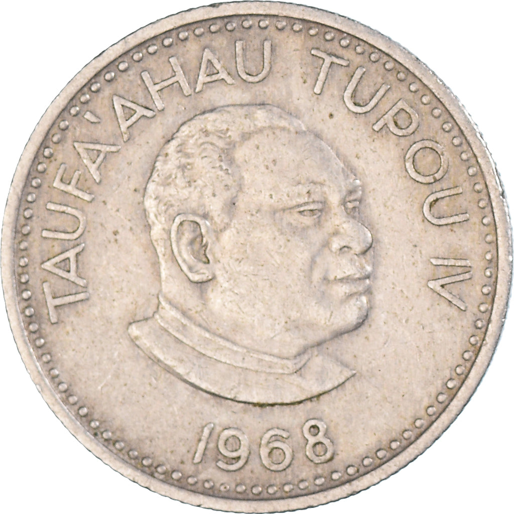 Münze, Tonga, 5 Seniti, 1968