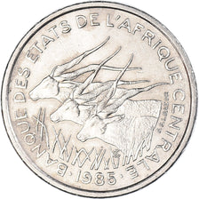 Coin, Central African States, 50 Francs, 1985
