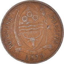 Monnaie, Botswana, 5 Thebe, 1979
