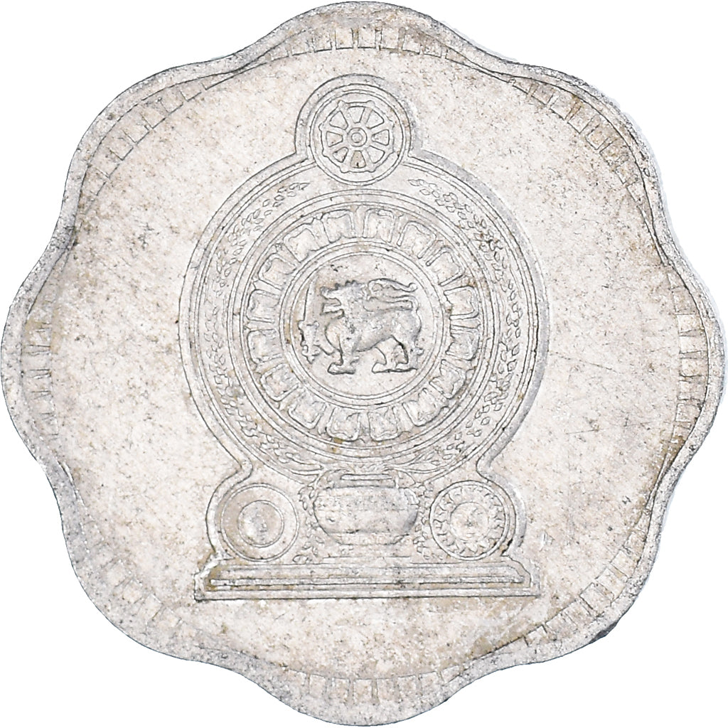 Monnaie, Sri Lanka, 2 Cents, 1975