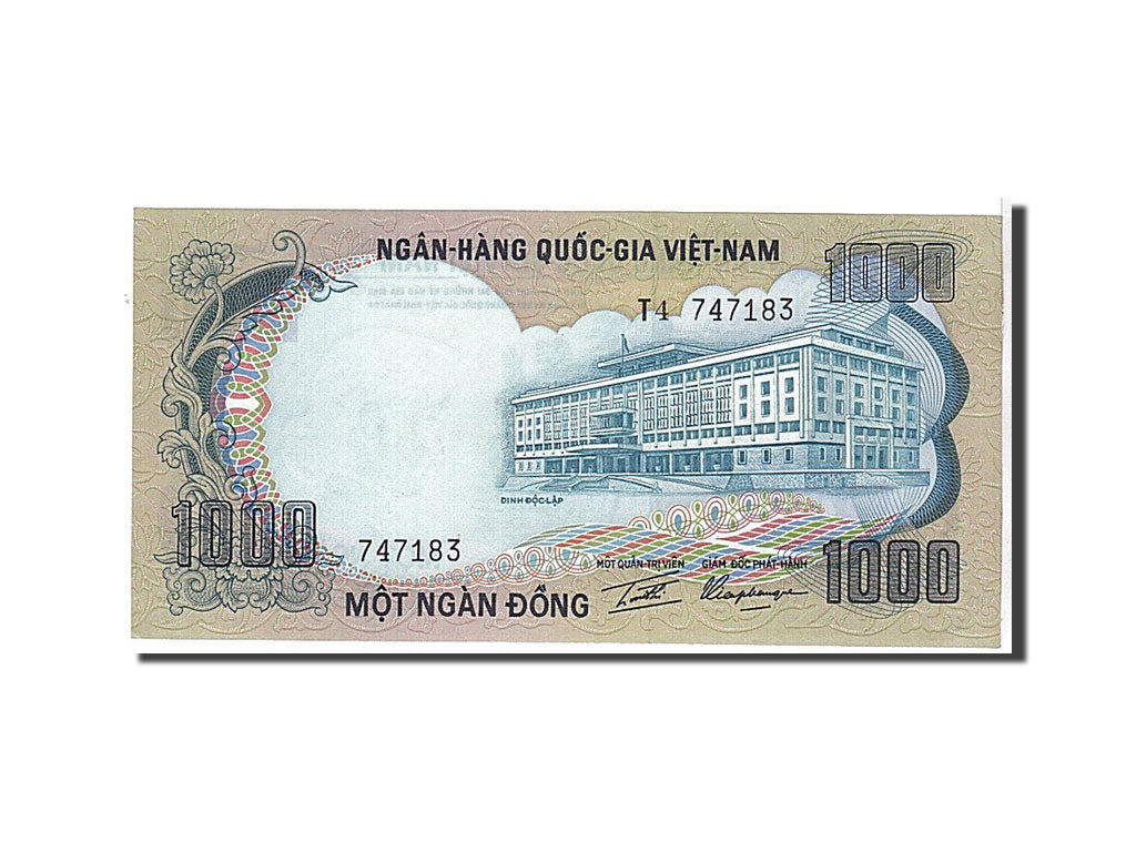Vietnam, 1000 Dông, 1972, UNC(65-70), 747183
